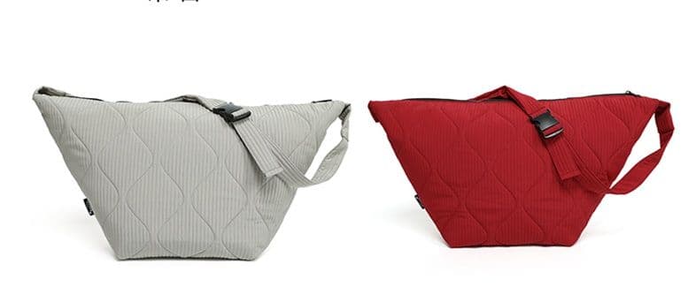 ナイロンバッグ ショルダー しわ加工 キルティング ショルダー