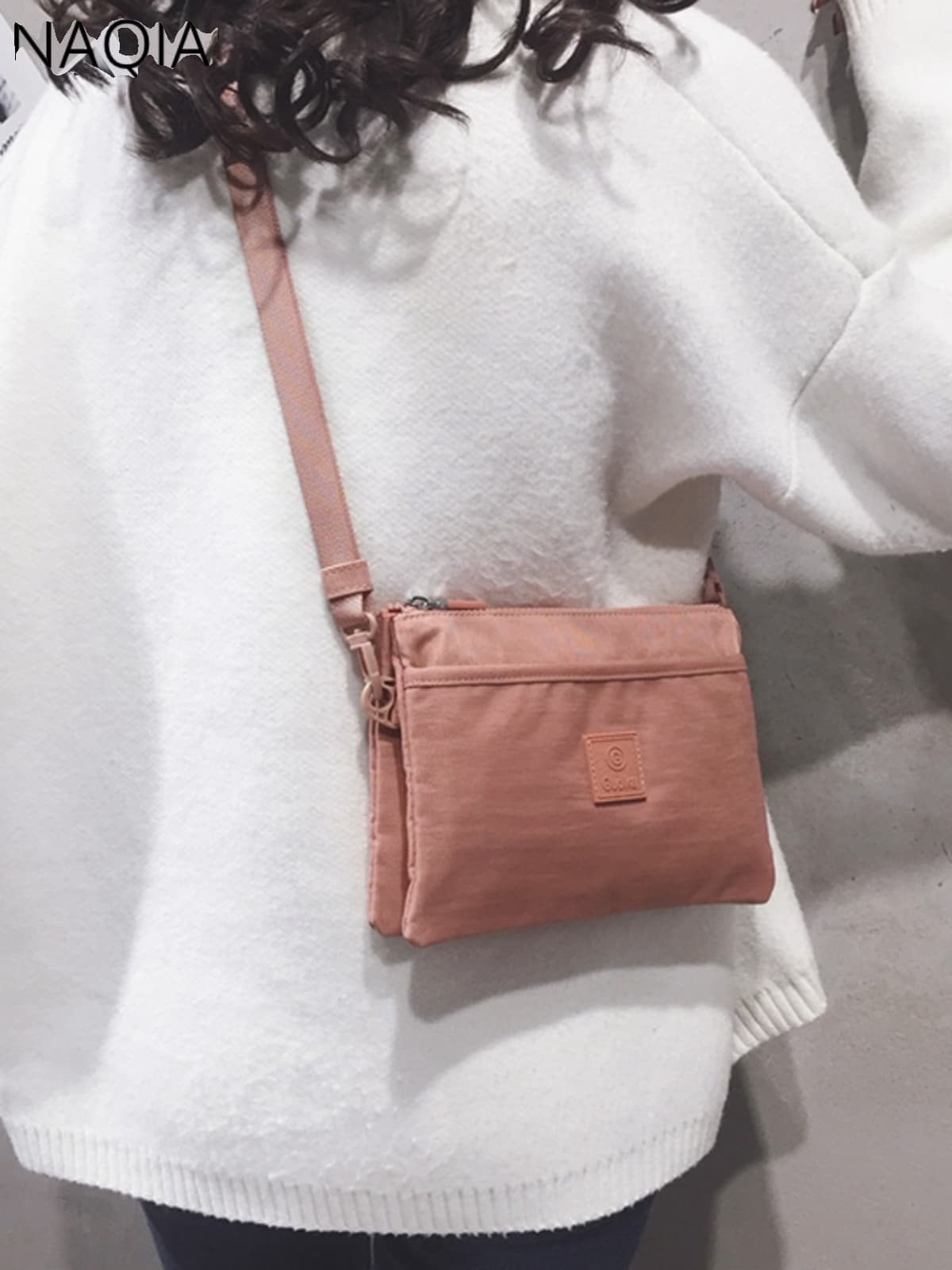 ナイロンバッグ シンプル軽量ミニポシェット