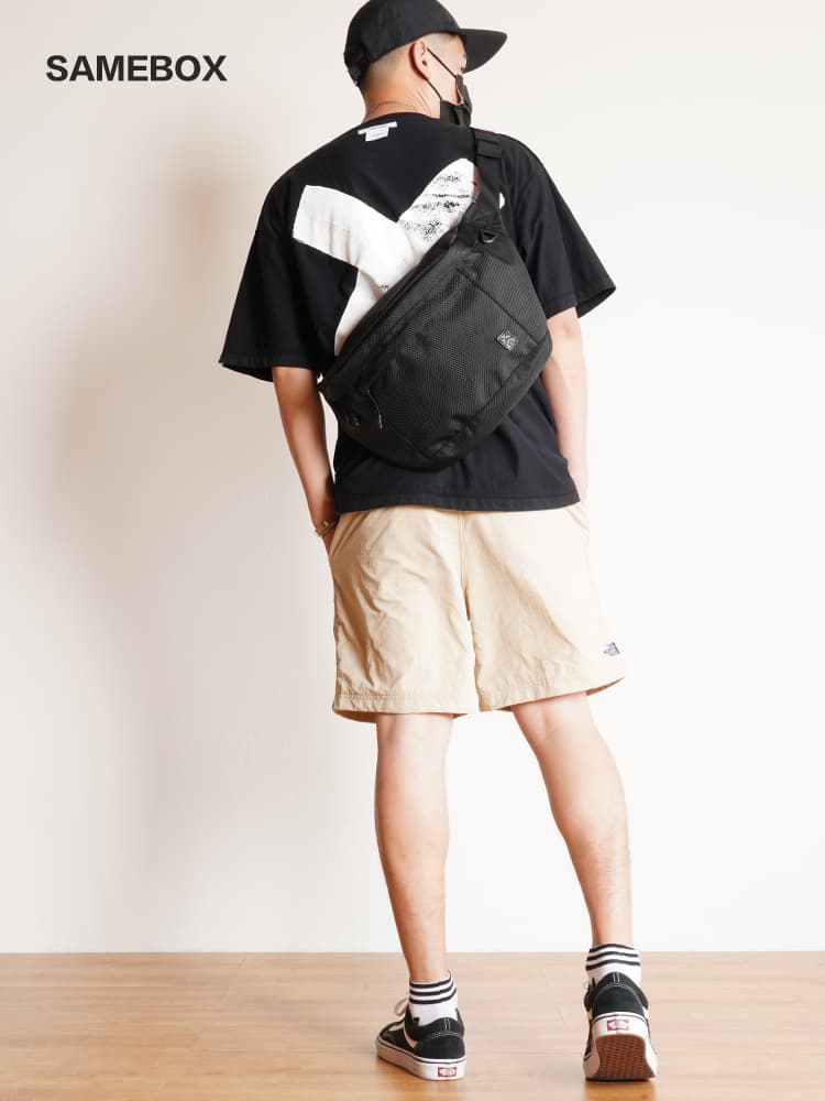 ナイロンバッグ ボディフィット多機能ショルダー